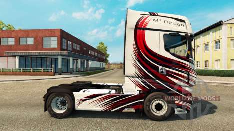 MT Design de la peau pour Scania camion R700 pour Euro Truck Simulator 2
