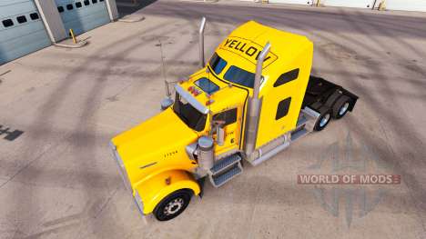 Peau Jaune Inc. pour Peterbilt et Kenworth camio pour American Truck Simulator