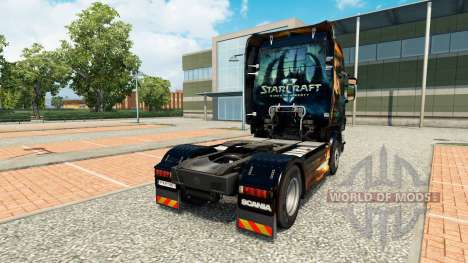 Starcraft 2 skin für Scania-LKW für Euro Truck Simulator 2
