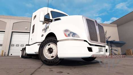 Skin Industries Polar truck Kenworth für American Truck Simulator