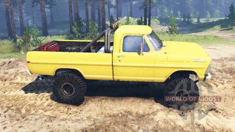 Ford F-250 1972 4x4 pour Spin Tires