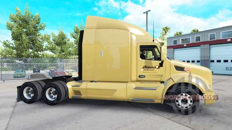 Bison Transport de la peau pour le camion Peterb pour American Truck Simulator