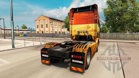 La peau Safari pour Scania camion pour Euro Truck Simulator 2