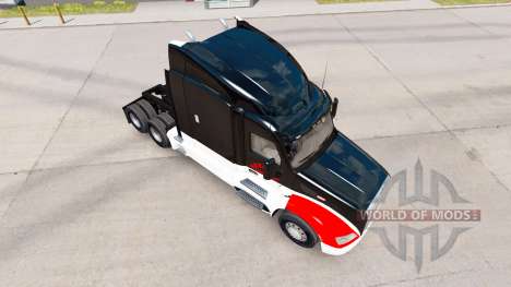 Netstoc Logistica skin für den truck Peterbilt für American Truck Simulator