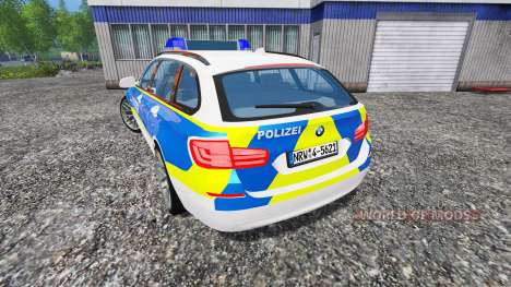 BMW 520d Police für Farming Simulator 2015
