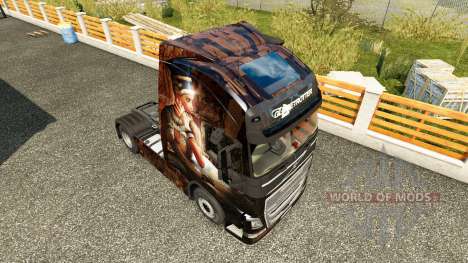 Ägypten-Königin-skin für den Volvo truck für Euro Truck Simulator 2