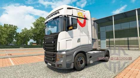 Une collection de peaux pour Scania camion R700 pour Euro Truck Simulator 2