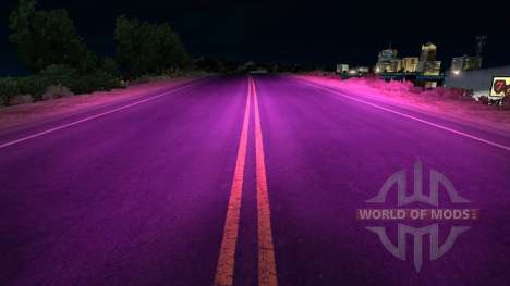 Violet xenons pour American Truck Simulator