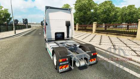 Collin IronMan de la peau pour DAF camion pour Euro Truck Simulator 2