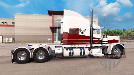 West Coast skin für den truck-Peterbilt 389 für American Truck Simulator