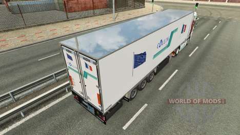 Collin IronMan de la peau pour DAF camion pour Euro Truck Simulator 2