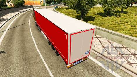 Anhänger Krone Vorhang für Euro Truck Simulator 2