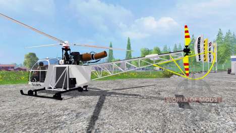 Sud-Aviation Alouette II für Farming Simulator 2015