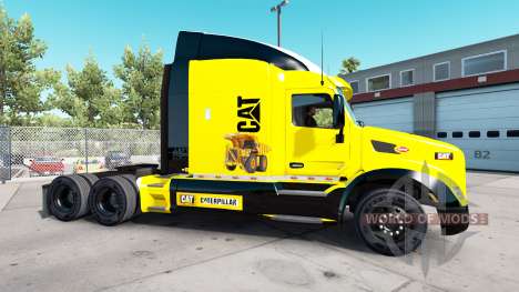La chenille de la peau pour le camion Peterbilt pour American Truck Simulator