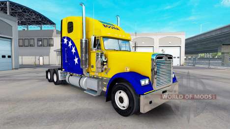 La peau de la Bosnie sur le camion Freightliner  pour American Truck Simulator