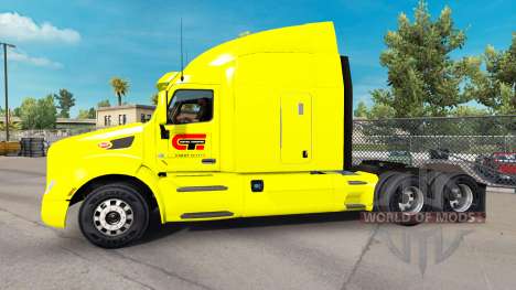 Central Transport skin für den truck Peterbilt für American Truck Simulator