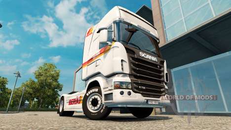Iberia peau pour Scania camion pour Euro Truck Simulator 2
