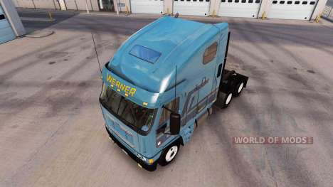 La peau Werner au camion Freightliner Argosy pour American Truck Simulator