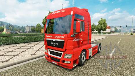 Omega Pilzno de la peau pour l'HOMME de camion pour Euro Truck Simulator 2