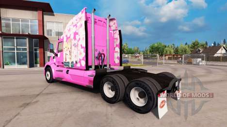 Sakura habillage du camion Peterbilt pour American Truck Simulator