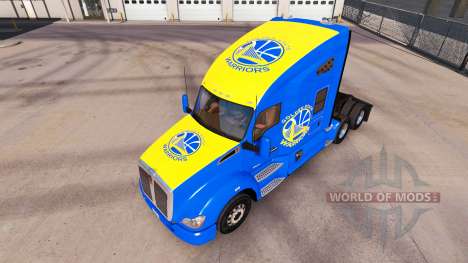 La peau des Golden State Warriors sur tracteur K pour American Truck Simulator