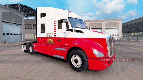 Republik Kalifornien Haut für die Kenworth-Zugma für American Truck Simulator