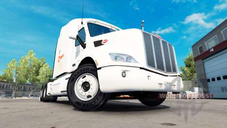 Alsua skin für den truck Peterbilt für American Truck Simulator