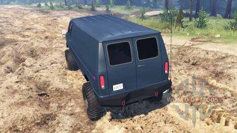 Ford E-350 1990 pour Spin Tires
