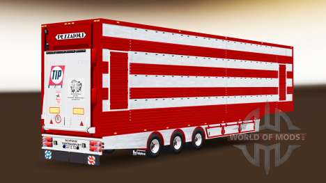 Semi-remorque camion à bétail pour Euro Truck Simulator 2