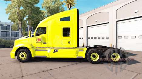 Haut Liebt Peterbilt und Kenworth-Zugmaschinen für American Truck Simulator