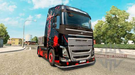 DeadPool peau pour Volvo camion pour Euro Truck Simulator 2