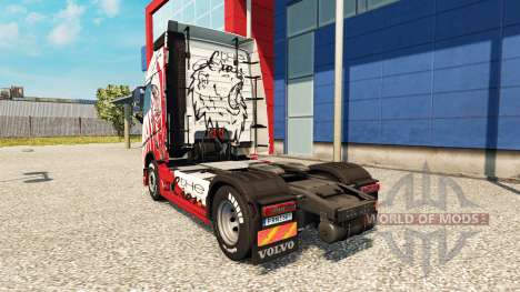 La peau de Lion pour Volvo camion pour Euro Truck Simulator 2