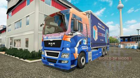 MAN TGS Woodys Express für Euro Truck Simulator 2