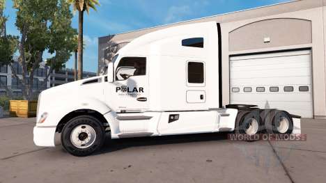 Skin Industries Polar truck Kenworth für American Truck Simulator