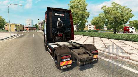 Haut Metallica für Volvo-LKW für Euro Truck Simulator 2