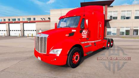 Haut Transco Linien auf LKW-und Peterbilt-Kenwor für American Truck Simulator