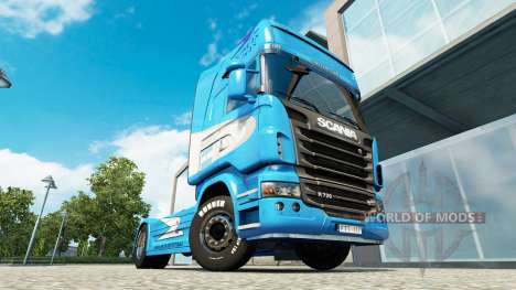 Aerolineas Argentinas peau pour Scania camion pour Euro Truck Simulator 2