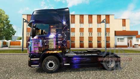 Ligne d'horizon de la peau pour Scania camion pour Euro Truck Simulator 2