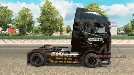 La peau Alter Bridge chez Volvo trucks pour Euro Truck Simulator 2