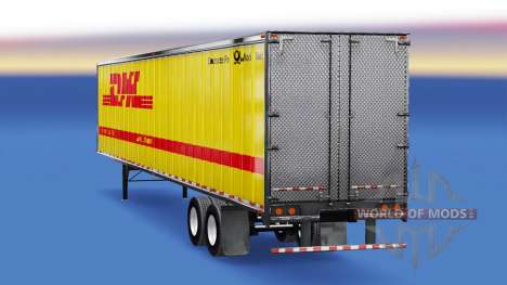 Tous métal-semi-remorque DHL pour American Truck Simulator