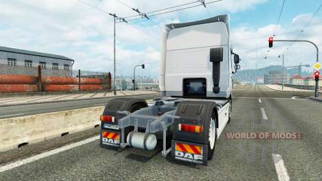La peau sur Dobbs Logistique camion DAF pour Euro Truck Simulator 2