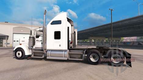 Skin Industries Polar truck Kenworth W900 für American Truck Simulator