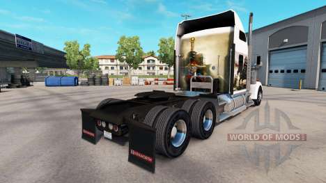 La peau de Chevaliers sur le camion Kenworth W90 pour American Truck Simulator