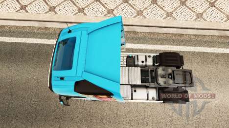 Miranda Kerr peau pour Volvo camion pour Euro Truck Simulator 2