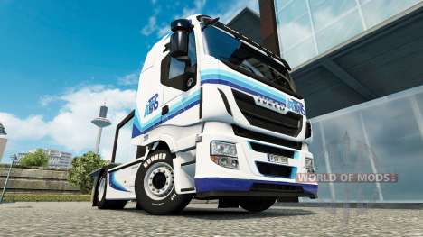 Ital trans skin für Iveco-Zugmaschine für Euro Truck Simulator 2
