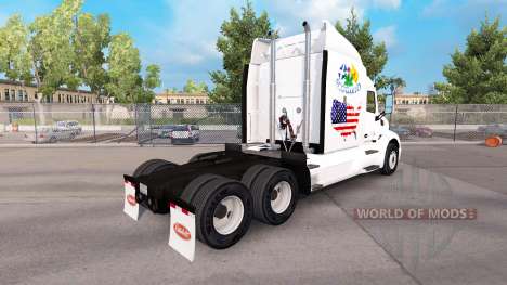 Schottland American skin für den truck Peterbilt für American Truck Simulator