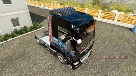 La peau need For Speed Carbon pour tracteur HOMM pour Euro Truck Simulator 2