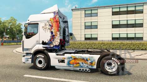 Haut Koi für Traktor Renault für Euro Truck Simulator 2