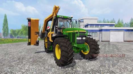 John Deere 7810 [mount mower] pour Farming Simulator 2015