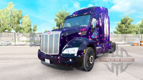 La peau Viking pour camion Peterbilt pour American Truck Simulator